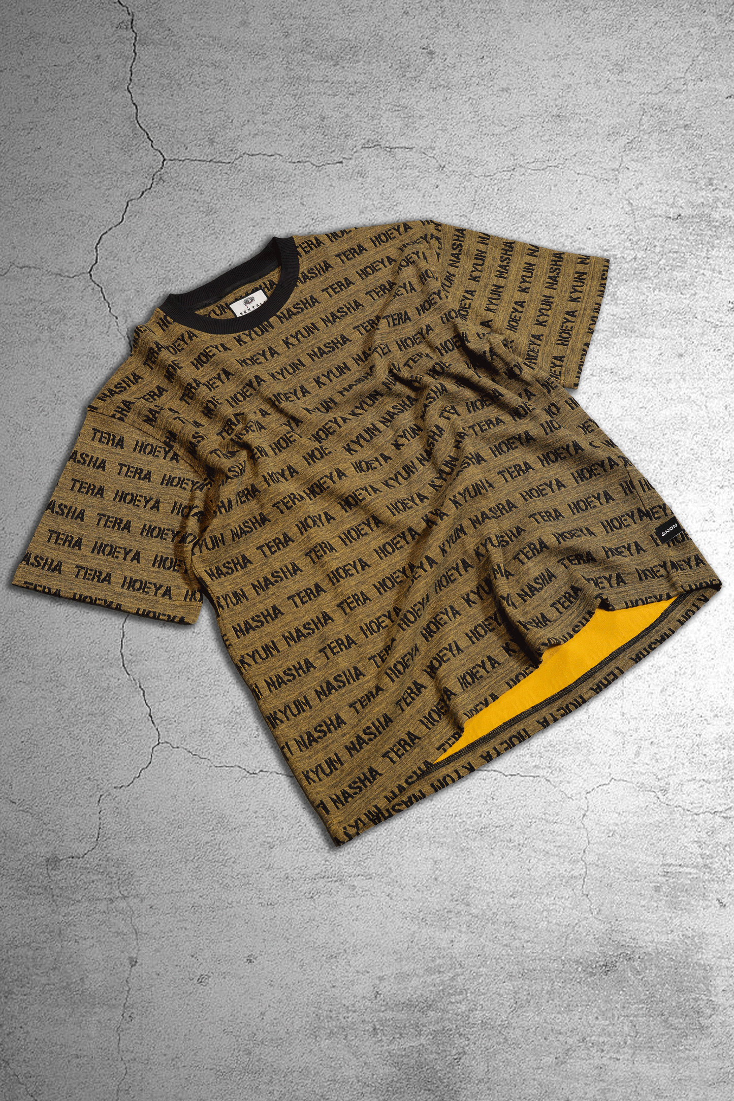 NASHA TEE IN YELLOW